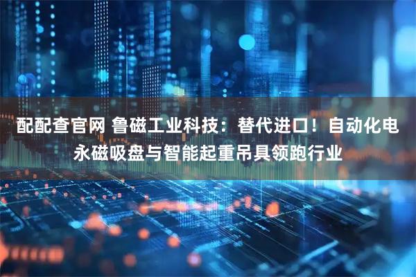 配配查官网 鲁磁工业科技：替代进口！自动化电永磁吸盘与智能起重吊具领跑行业